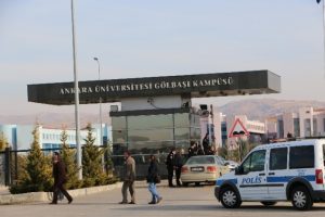 Ankara &Uuml;niversitesi'nde gerginlik