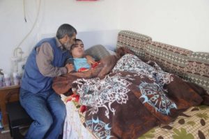Şanlıurfa'da madde bağımlısı gen&ccedil; yatağa mahkum oldu