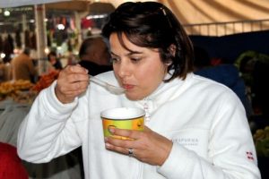Bodrum 'Toprak Ana G&uuml;nleri'nde b&ouml;r&uuml;lceli tarhana ikramı