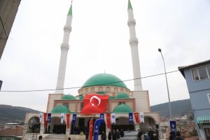 Bursa B&uuml;y&uuml;korhan merkez camii ibadete a&ccedil;ıldı