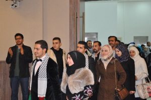 &Uuml;sk&uuml;dar Belediyesi 50 filistinli &ccedil;ifte nikah kıydı
