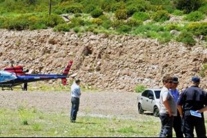 Arjantin'de reality şov &ccedil;ekimlerine giden helikopter d&uuml;şt&uuml;