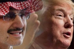 Prens'ten Trump'a y&uuml;z karası tepkisi