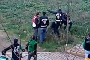 Sakaryaspor taraftarlarına m&uuml;dahale
