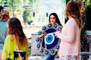 Nazar boncuklu d&uuml;n&uuml;r ziyareti g&uuml;ld&uuml;recek...