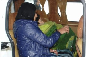 Y&uuml;ksekova'da hasta kurtarma operasyonu