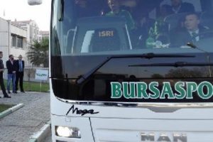 Bursaspor İstanbul'a gitti
