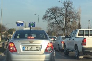 Bursa'da Acemler'i kilitleyen kaza!