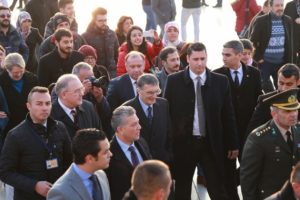 Sancar Anıtkabir'i ziyaret etti