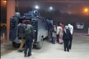 Şırnak'ta izinsiz g&ouml;steriye m&uuml;dahale