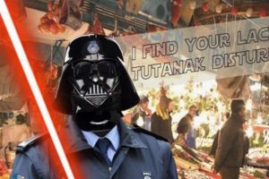 İstanbul'da belediyeden ilgin&ccedil; 'Star Wars' paylaşımı