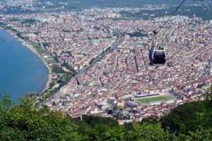 Ordu'da deniz &uuml;zerindeki havalimanına gurbet&ccedil;i dopingi