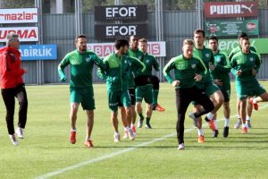 Bursaspor'da Torku Konyaspor hazırlıkları s&uuml;r&uuml;yor
