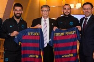 Arda Turan, Bill Gates ile g&ouml;r&uuml;şt&uuml;