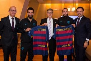 Barcelona Kul&uuml;b&uuml; ile Bill Gates arasında anlamlı proje