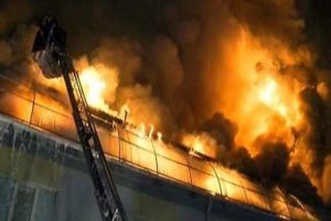 Kahramanmaraş'taki &ouml;ğrenci yurdunda yangın &ccedil;ıktı