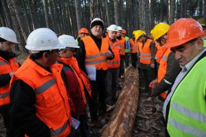 Bursa'da ormanlar işte b&ouml;yle gen&ccedil;leştiriliyor