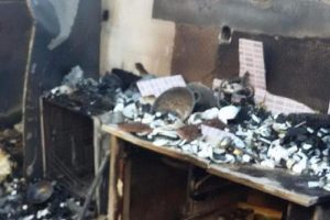 Ordu'da imam lojmanında yangın &ccedil;ıktı