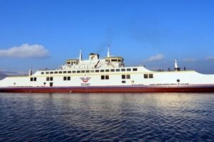 T&uuml;rkiye'nin en b&uuml;y&uuml;k feribotu Van G&ouml;l&uuml;'nde