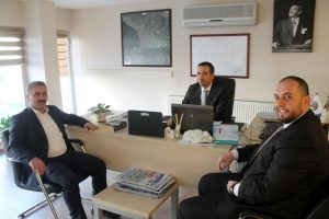 Bursa Gemlikli m&uuml;teahhitlerden GEMDAŞ ziyareti