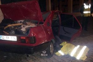Samsun'da trafik kazası : 1 &ouml;l&uuml;, 4 yaralı