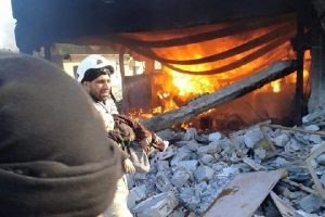 Rus u&ccedil;akları T&uuml;rkmen k&ouml;y&uuml;n&uuml; bombaladı: 3 &ouml;l&uuml;, 10 yaralı