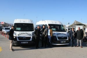 Bursa'da G&uuml;zelyalı minib&uuml;sleri yeniden Bursa'ya &ccedil;alışmaya başladı