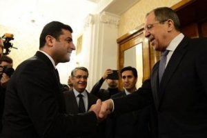 HDP lideri Demirtaş, Moskova'da Lavrov ile g&ouml;r&uuml;şt&uuml;