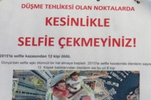 K&ouml;rfez K&ouml;pr&uuml;s&uuml; inşaatında selfie uyarısı