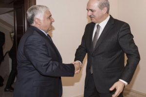 Eski Genelkurmay Başkanından Numan Kurtulmuş'a ziyaret