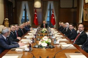 Meclis Başkanı Cumhurbaşkanlığı K&uuml;lliyesinde