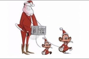 Cruz'un kızlarını maymun yapan karikat&uuml;r&uuml; &ccedil;ektiler