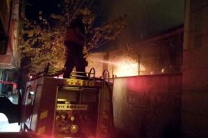 PKK'lılar itfaiye erlerine ateş a&ccedil;tı: 4 yaralı