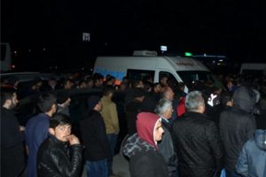 Şehit astsubayın cenazesi konvoyla karşılandı