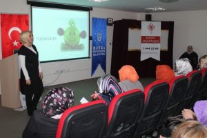 Bursa'da sağlıklı beslenme ve obeziteye karşı bilgilendirildiler