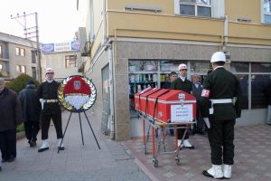 Bursa'da Kıbrıs gazisi son yolculuğuna uğurlandı...