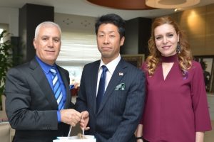 Japon personelden Bursa'ya duygusal veda