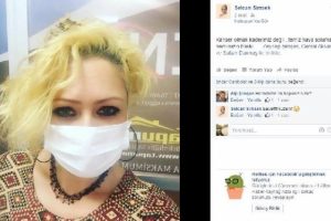 Facebook'ta hava kirliliğine karşı maskeli eylem