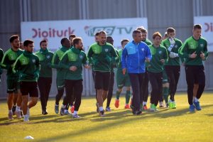 Bursaspor, Mersin İdmanyurdu hazırlıklarına başladı