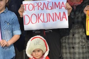Bursa'da k&ouml;yl&uuml; isyan etti: Toprağıma dokunma!