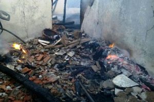 Sobayı yakmak isterken canında oldu