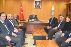 BTB, Rekt&ouml;r Ulcay'ı ziyaret etti
