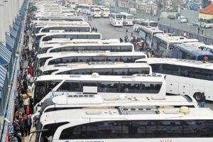 Yılbaşı i&ccedil;in otob&uuml;s biletleri t&uuml;kendi