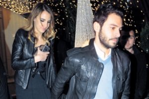 Aslışah Alko&ccedil;lar ve Hakan Sabancı kameralara alıştı...