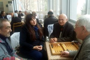 Bursa'da hastane personelinden huzurevine ziyaret