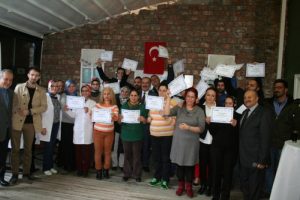 Bursalı turizmciler sertifikalarına kavuştu