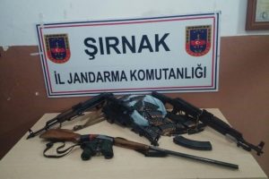 Şırnak'ta &ccedil;ok sayıda m&uuml;himmat ele ge&ccedil;irildi