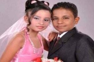 Damat 9, gelin 8 yaşında!
