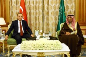 Erdoğan, Suudi Arabistan Kralı Selman ile g&ouml;r&uuml;şt&uuml;
