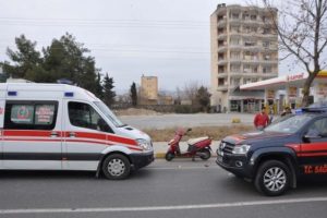 Adıyaman'da motosiklet devrildi: 3 yaralı